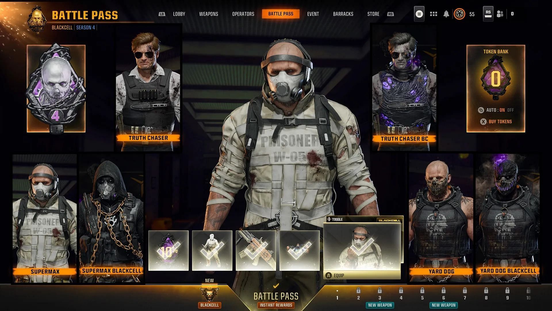 WZ BO6 Battle Pass Season 4 (Image via Activision)